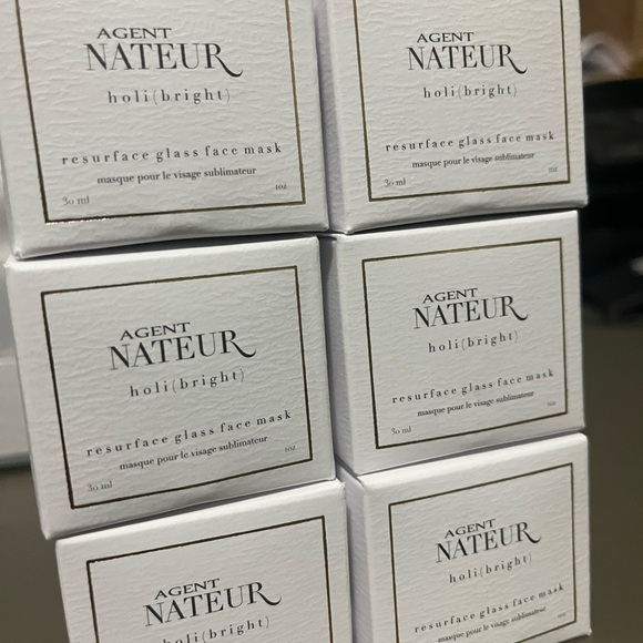 Agent Nateur Other - Agent Nateur Holi(Bright) Resurface Glass Face Mask - White